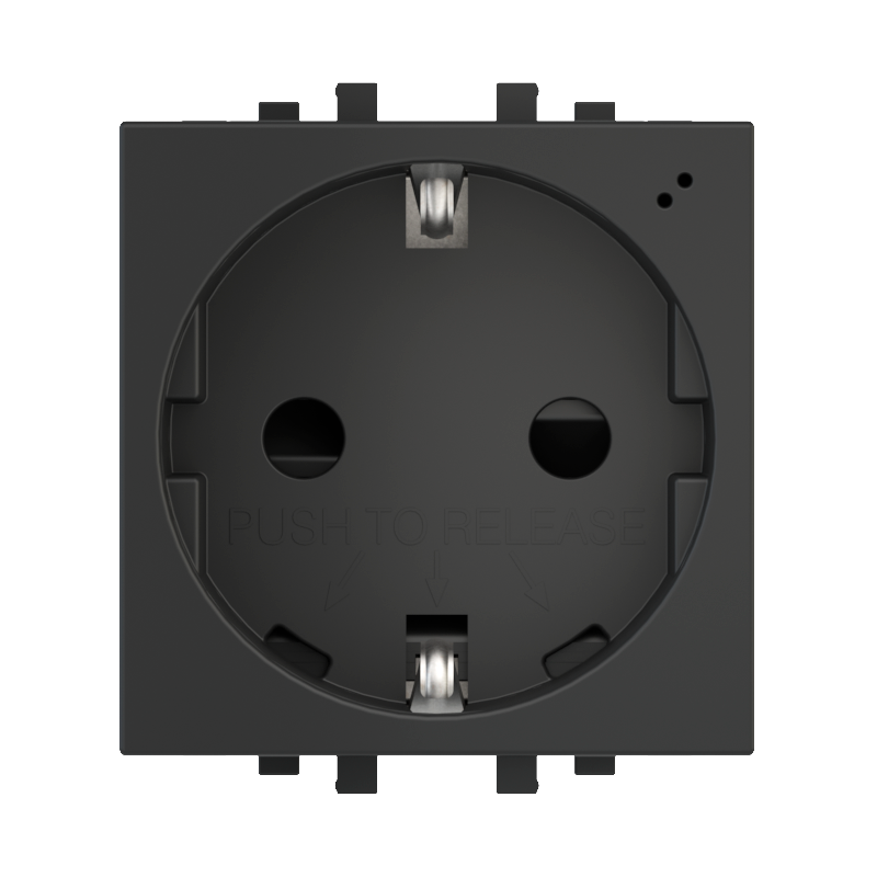 Schuko Spring Clamp Socket